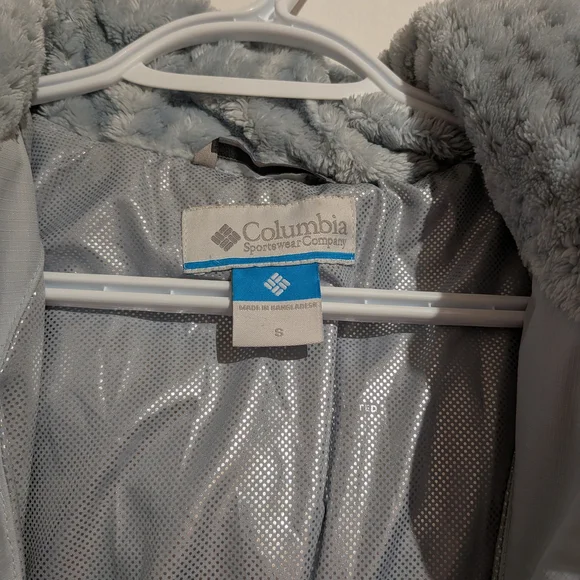 Columbia Light Gray Quilted Jacket - Picture 3 of 5